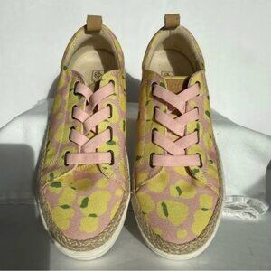Spenco | Pink & Yellow Malibu Sneaker - Women sz 8.5